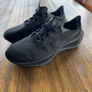 New Nike Air Zoom Pegasus 37 Shoes Black Dark Grey Men's US 9.5 #BQ9646-005